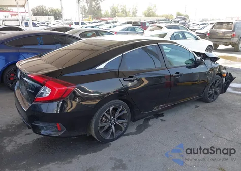 2020 Honda Civic Sport from USA, damaged, VIN 2HGFC2F83LH530037